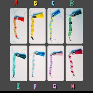 Beaded Cancer Awareness Phone Strap Choice